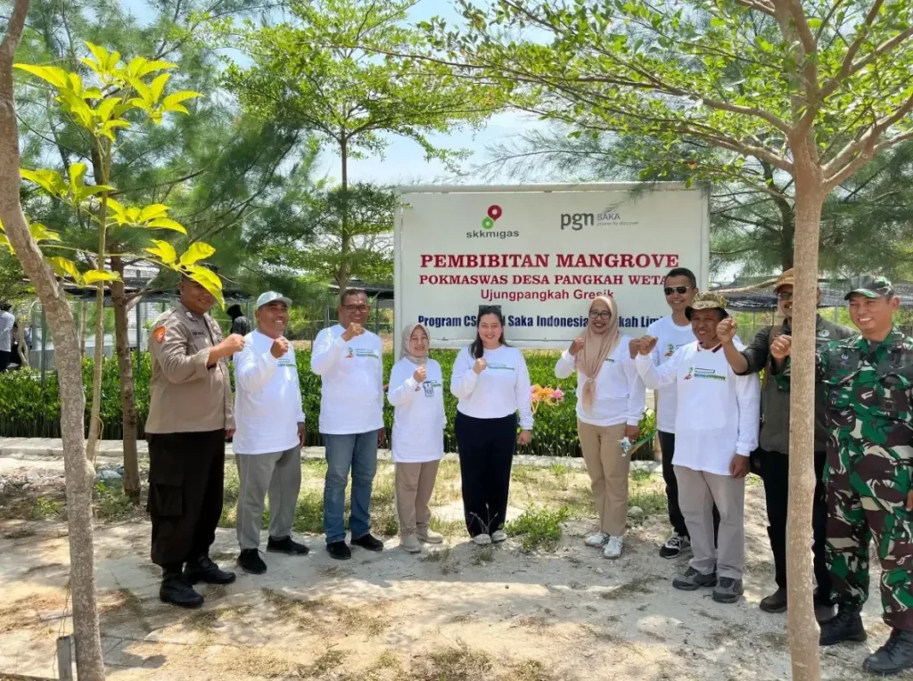 PGN Saka Tanam 60.000 Mangrove untuk Mendukung Kelestarian Lingkungan di Ujungpangkah